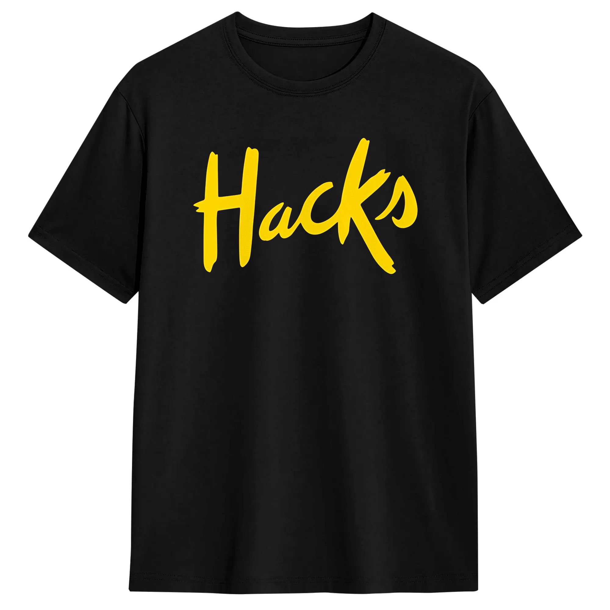 Mens Fashion Hacks - T-shirt Giallo Hacks, Maglietta Estiva alla