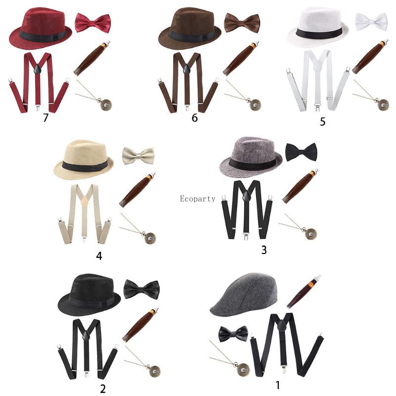 Mens Fashion In The 1920S - Disraze Flat Caps-Classic Trilby Hats Fedora