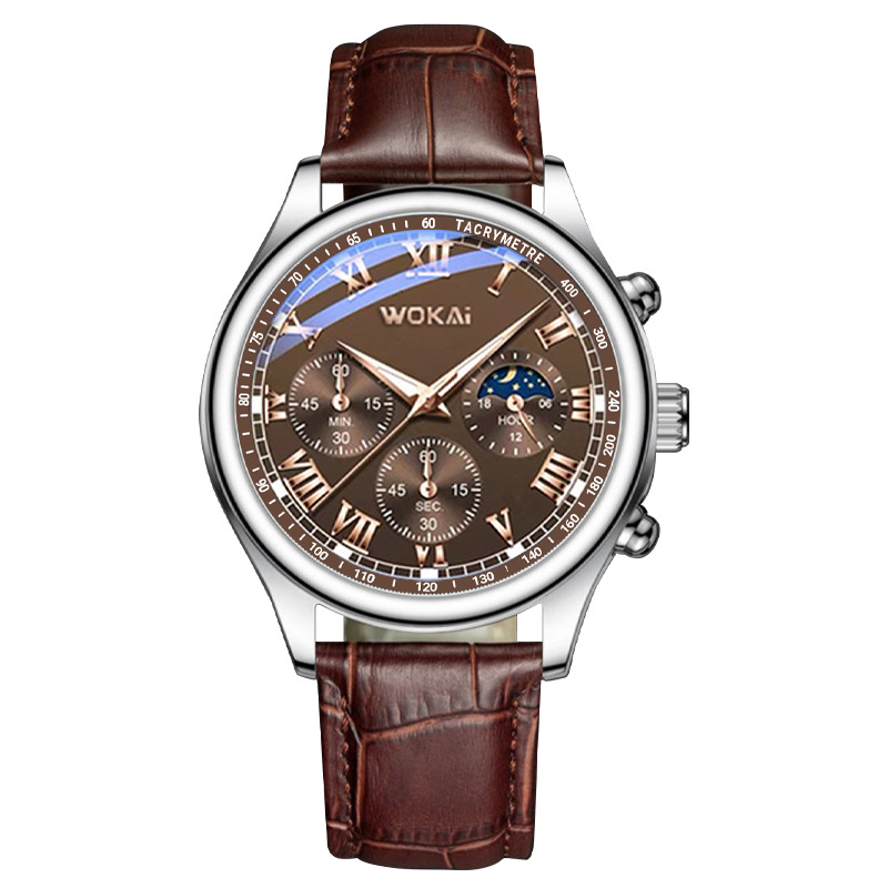 Men'S Fashion Quartz Watch Wokai - 2023 vendita calda WOKAI orologio da