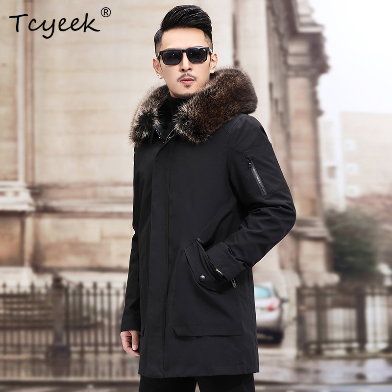 Men'S Fashion Zipper Jacket - Tcyeek Giacca Invernale da Uomo con