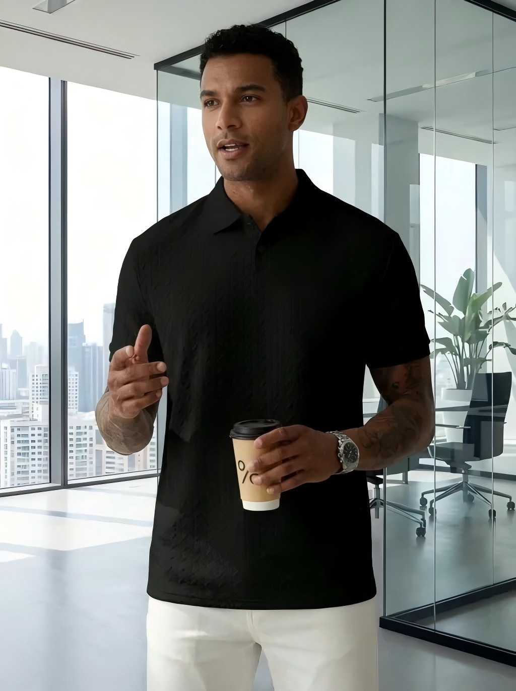 Men'S Fashion Questions - Nuova Camicia POLO Estiva da Uomo