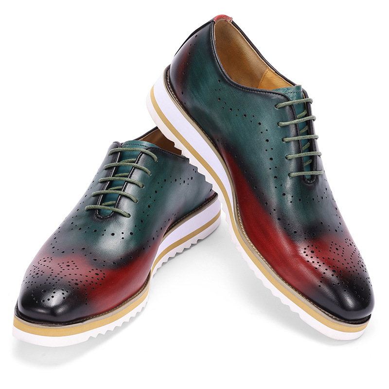 Oxford Shoes Brogue - Scarpe eleganti da uomo di lusso