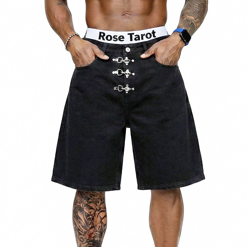 Men'S Fashion With Baggy Jeans - Jeans Corti Larghi da Uomo con