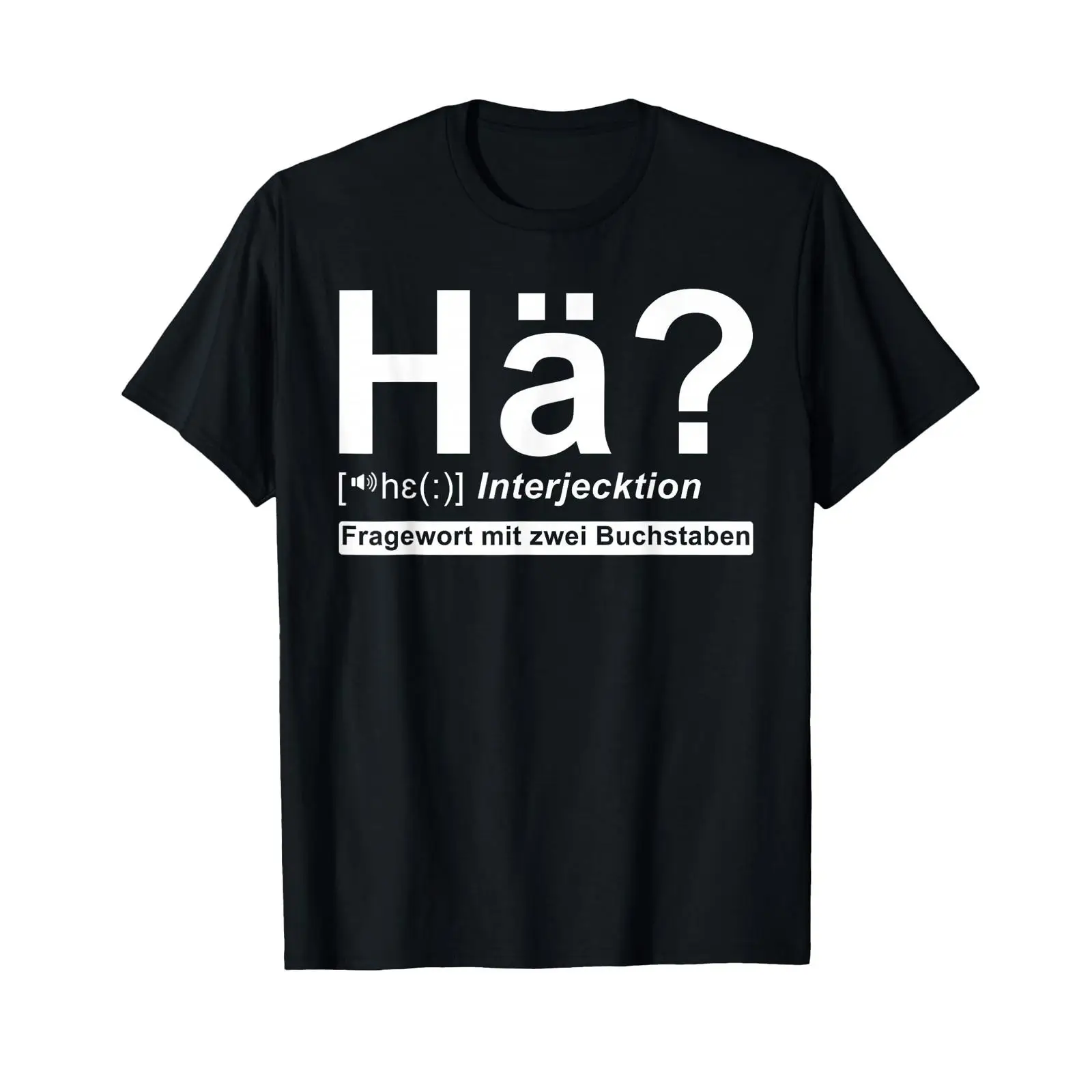 Men'S Fashion Questions - T-shirt Hä Questioned Mit Two Letters