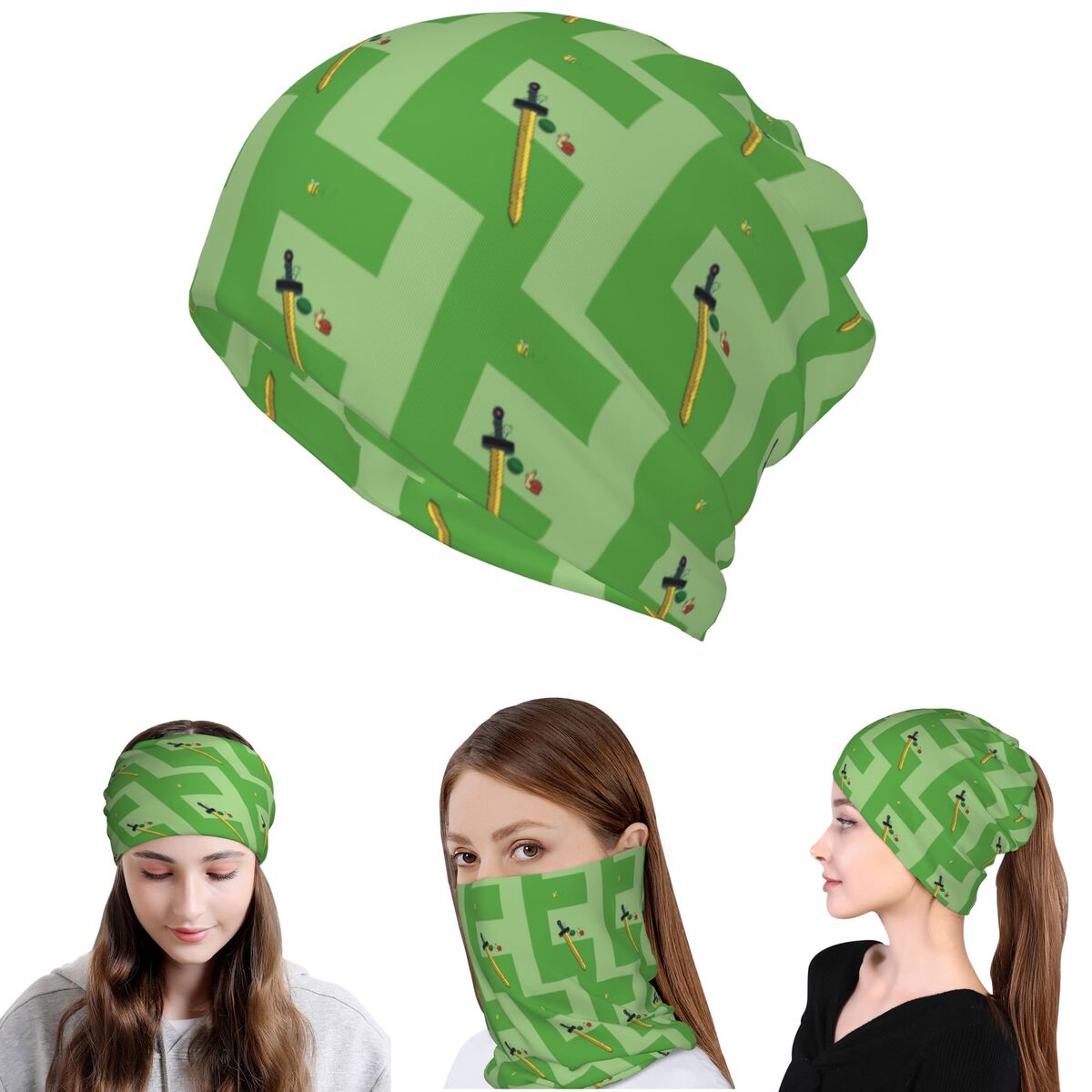 Beanie Winter Hat - Finn The Human Adventurer Bandana, scaldacollo,