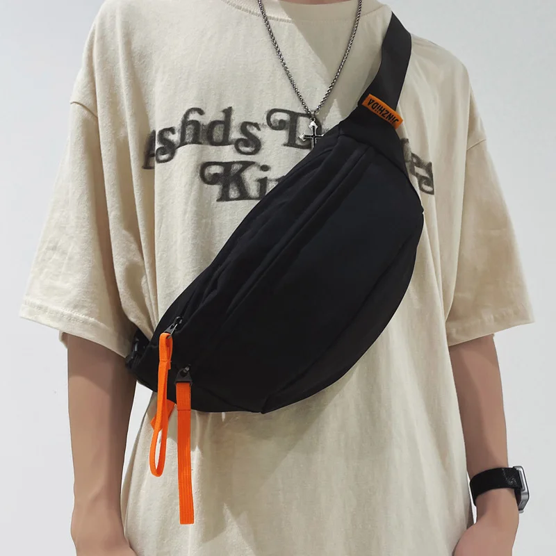 Men'S Fashion Bag - Borsa a tracolla Casual impermeabile, borsa