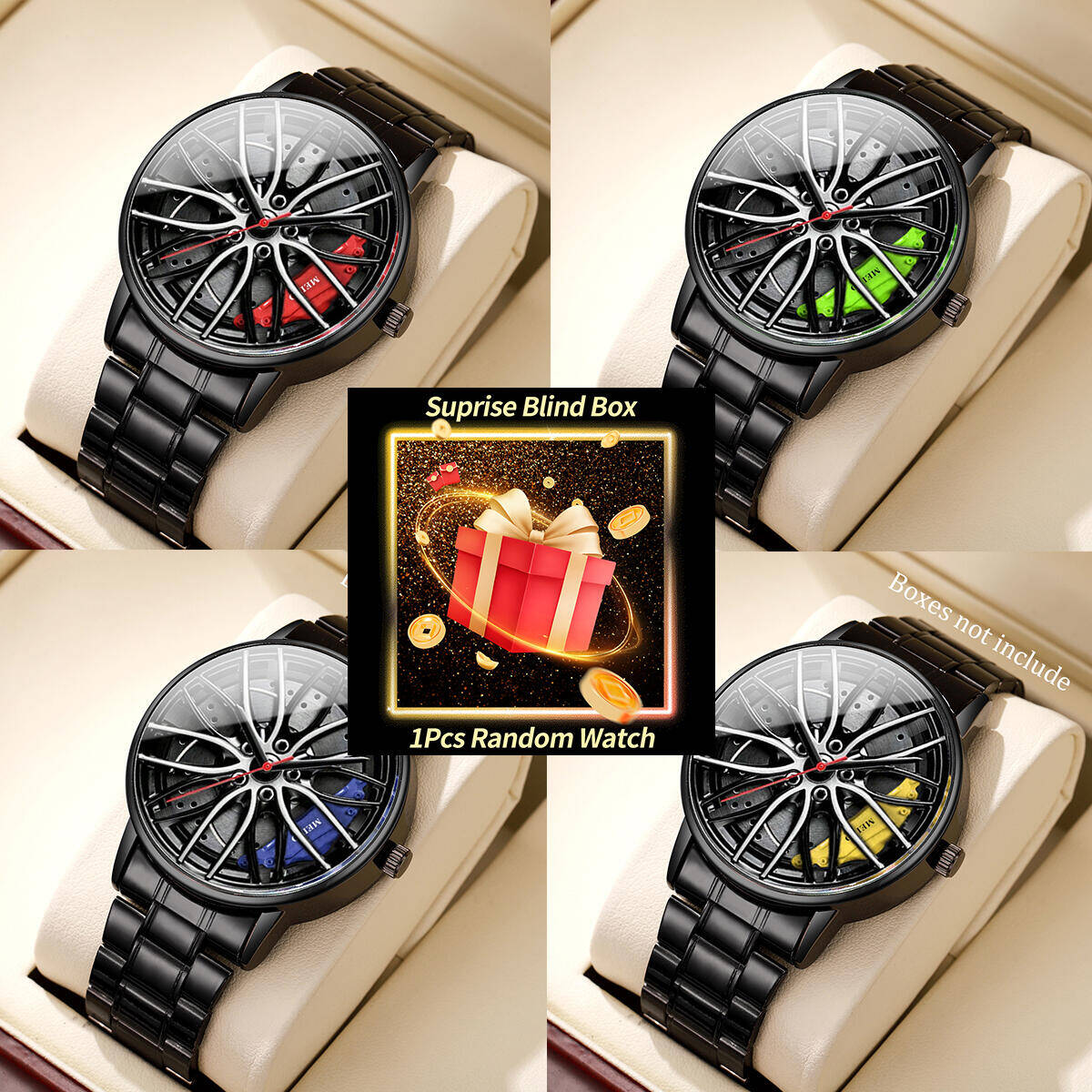 Mens Fashion Watch - 1PC Orologio Mistero A Sorpresa Cieco