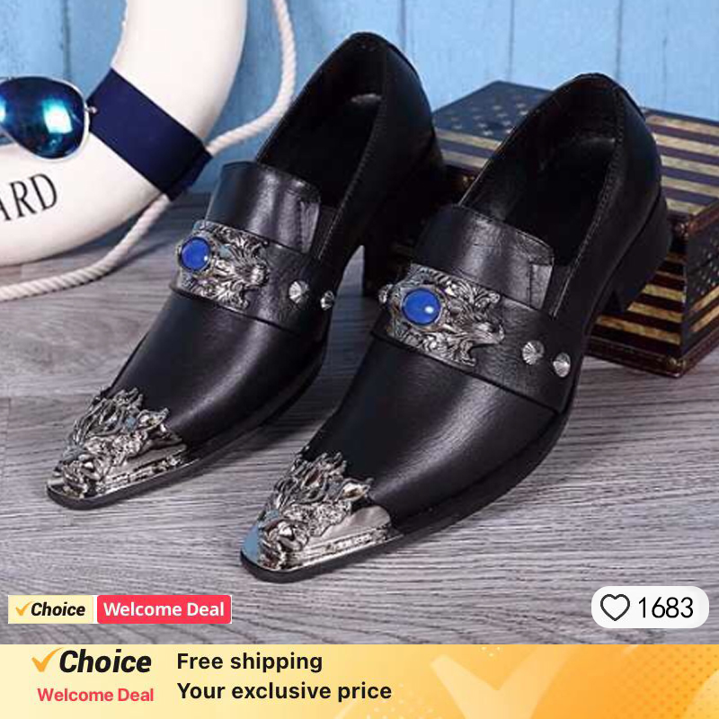 Oxford Shoes Brogue - Scarpe da uomo Scarpe eleganti in
