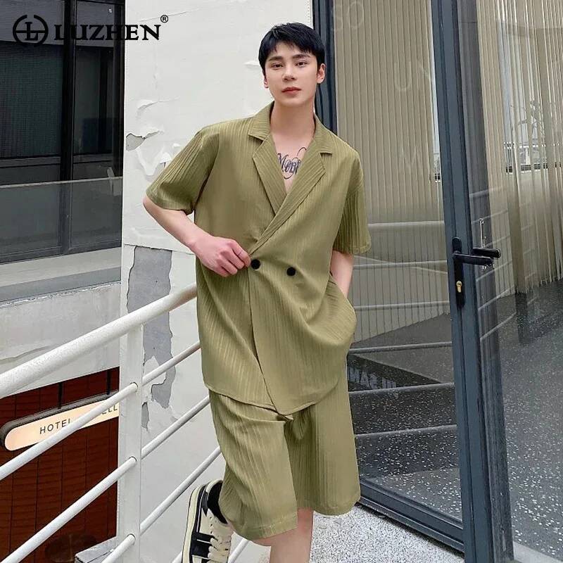 Men'S Fashion For Summer 2026 - LUZHEN Completo Estivo da Uomo 2026