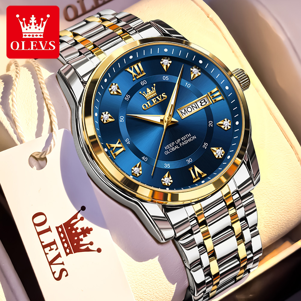 Mens Fashion Watch - OLEVS Brand Fashion orologi da uomo