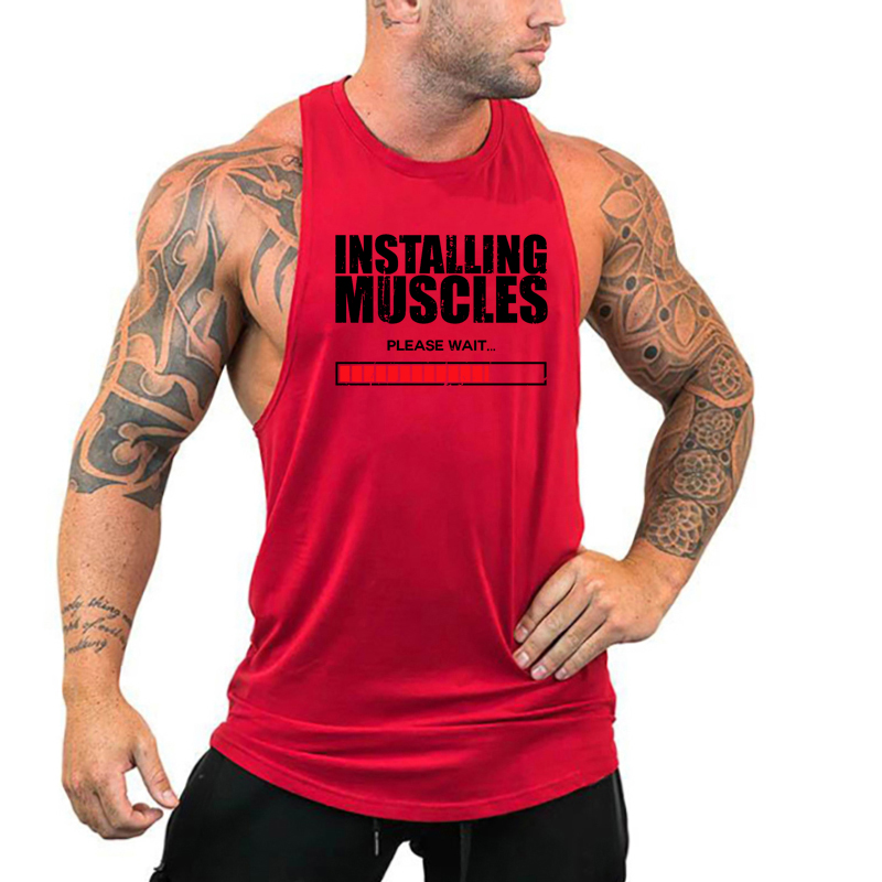 Muscle Tee Workout - Installazione dei muscoli, per favore attesa,