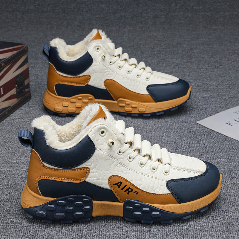 Men'S Fashion Running Shoes - Scarpe Invernali da Uomo con Piattaforma,