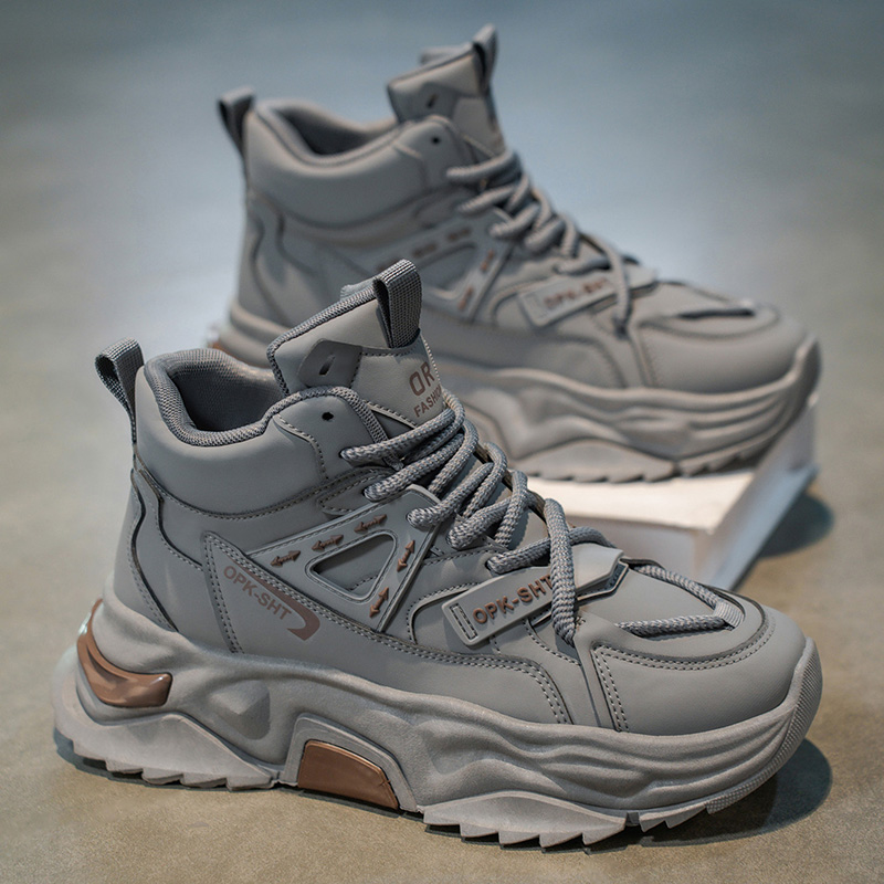 Men'S Fashion Running Shoes - Calzature da uomo antiscivolo traspiranti alte