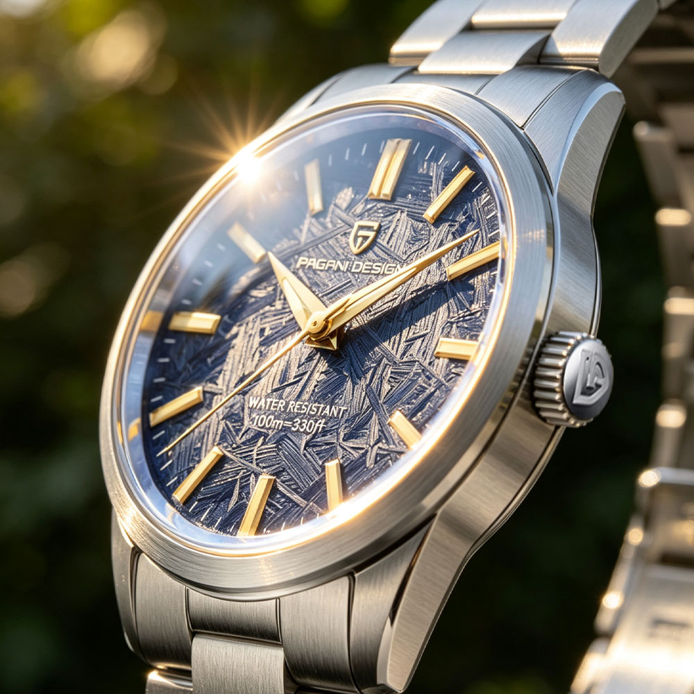 Mens Fashion Watch - PAGANI DESIGN Orologio da Uomo al