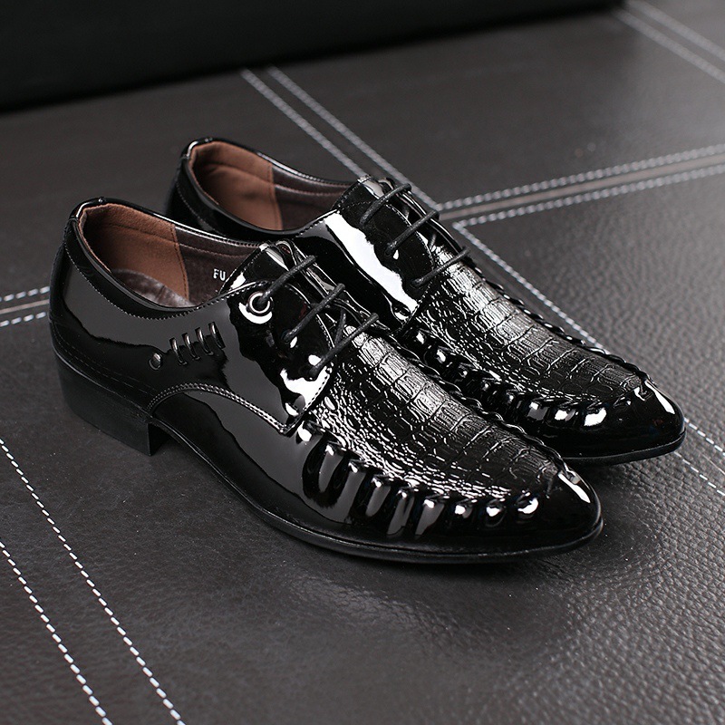 Oxford Shoes Brogue - Scarpe eleganti da uomo in pelle