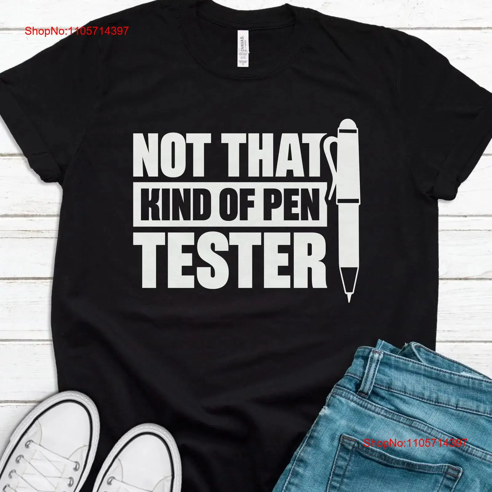 Mens Fashion Hacks - T-shirt da Investigatore di Sicurezza, Pen