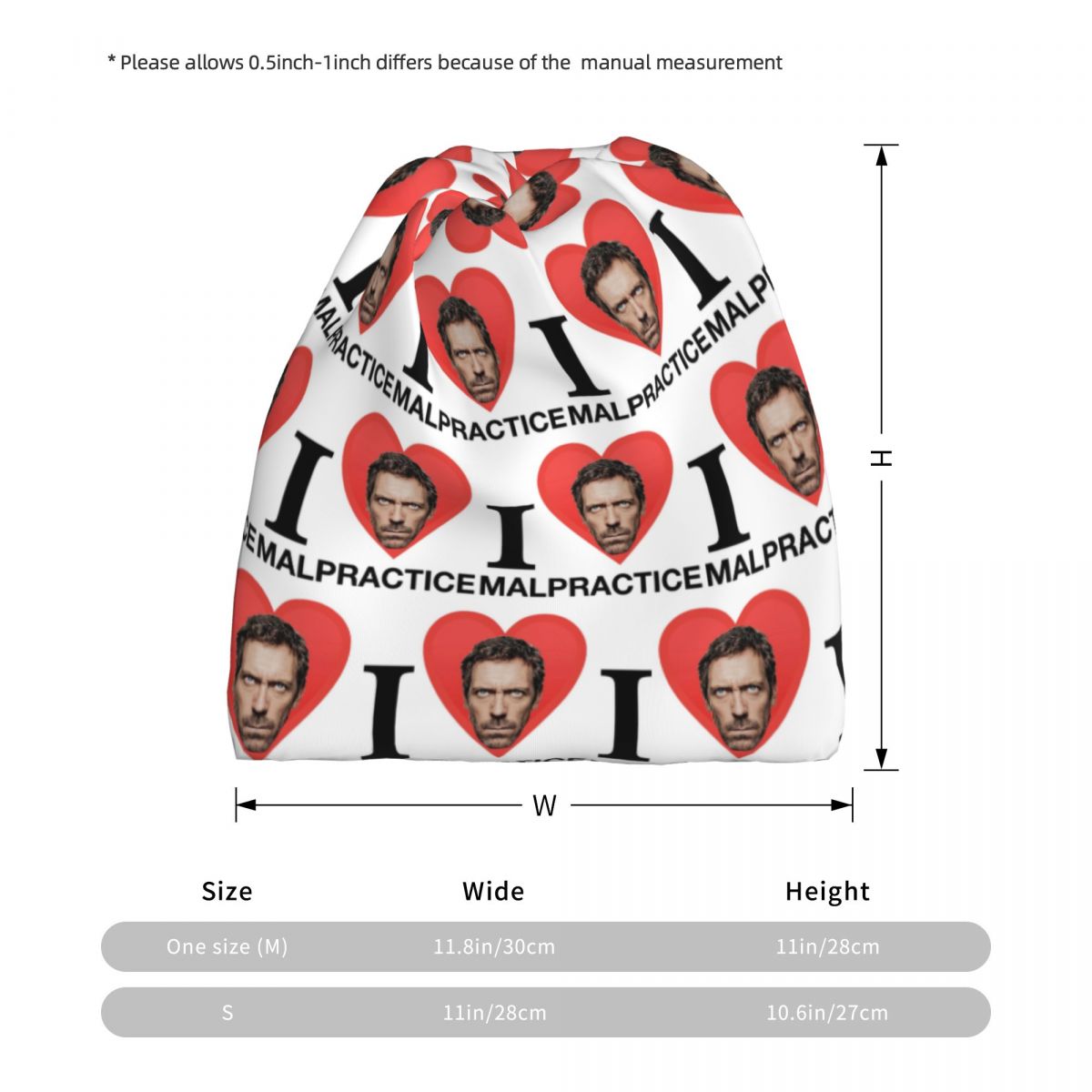 House MD Malpractice Enthusias - Beanie Winter Hat recensione e prezzo