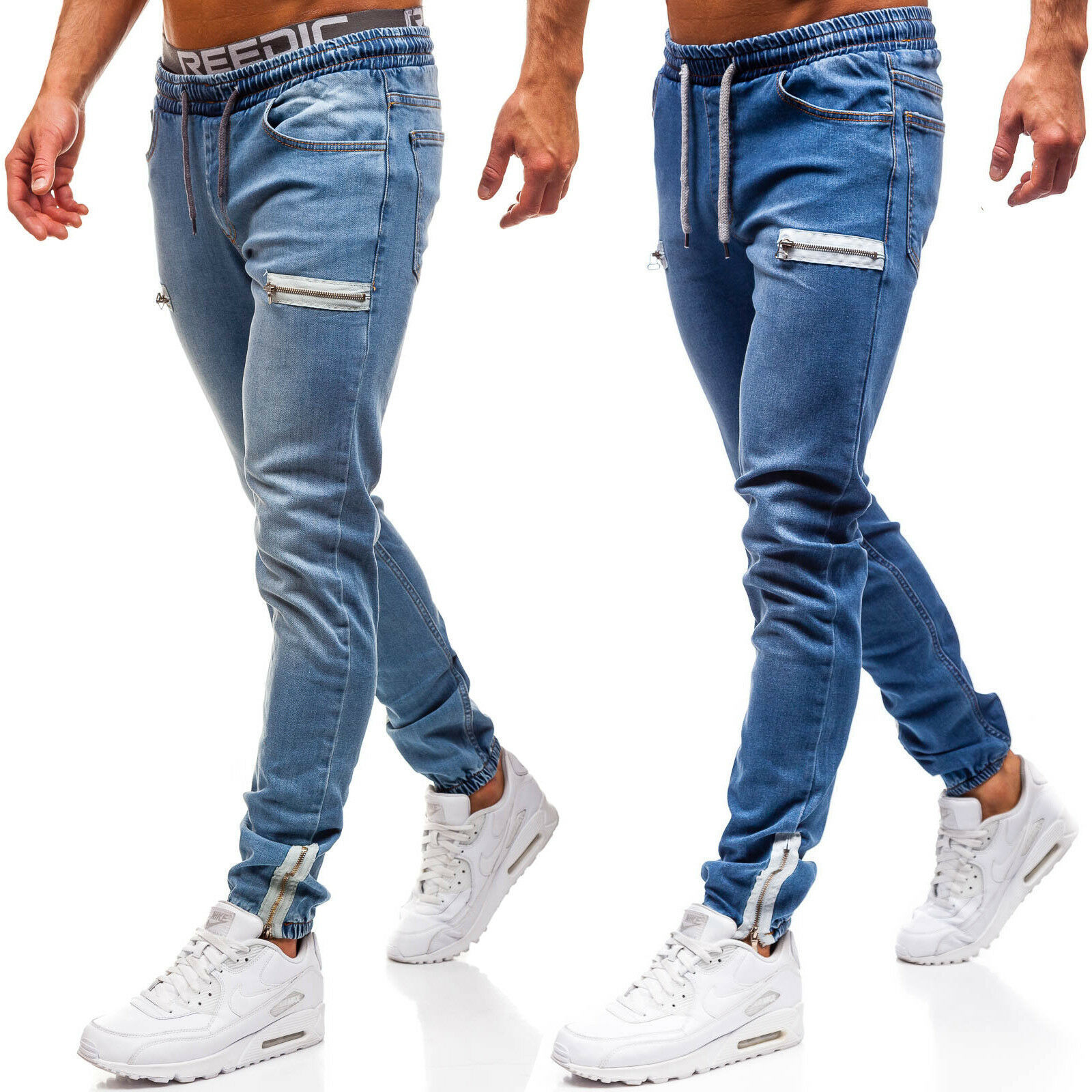 Jeans da uomo casual con couli - Skinny Jeans Ripped recensione e prezzo