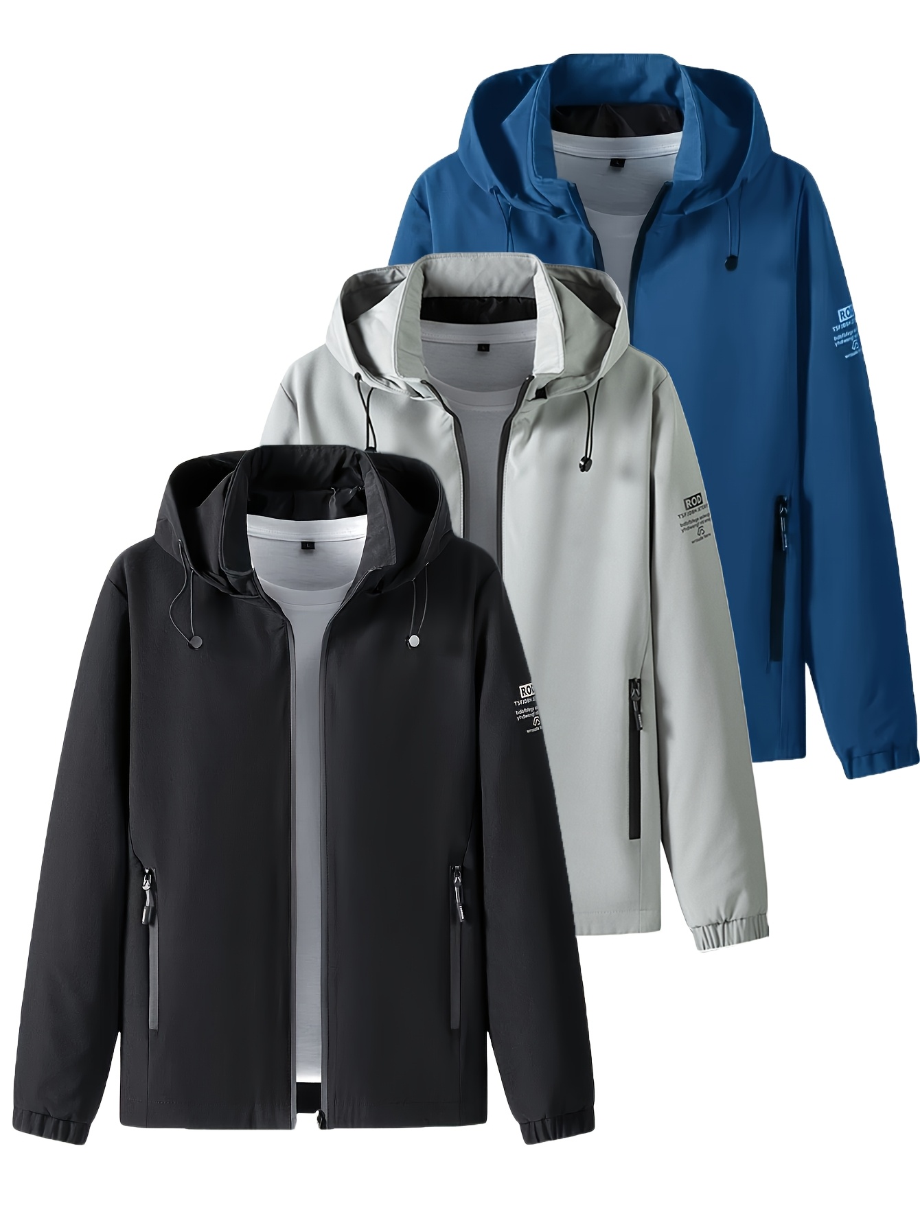 Giacca da uomo antivento in du - Men'S Fashion Zipper Jacket recensione e prezzo