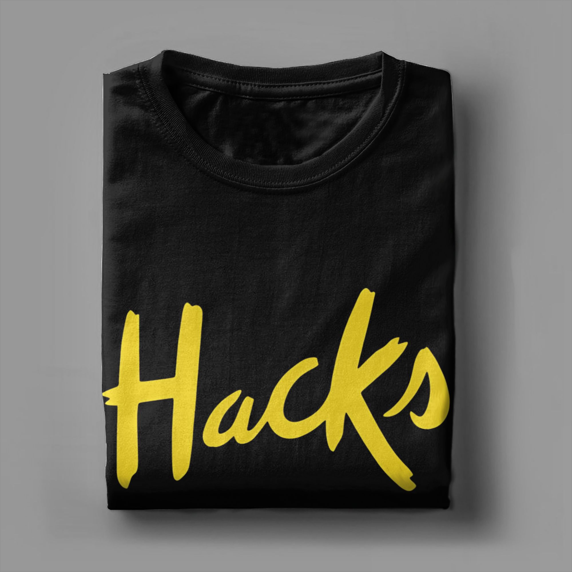 T-shirt Giallo Hacks, Magliett - Mens Fashion Hacks recensione e prezzo