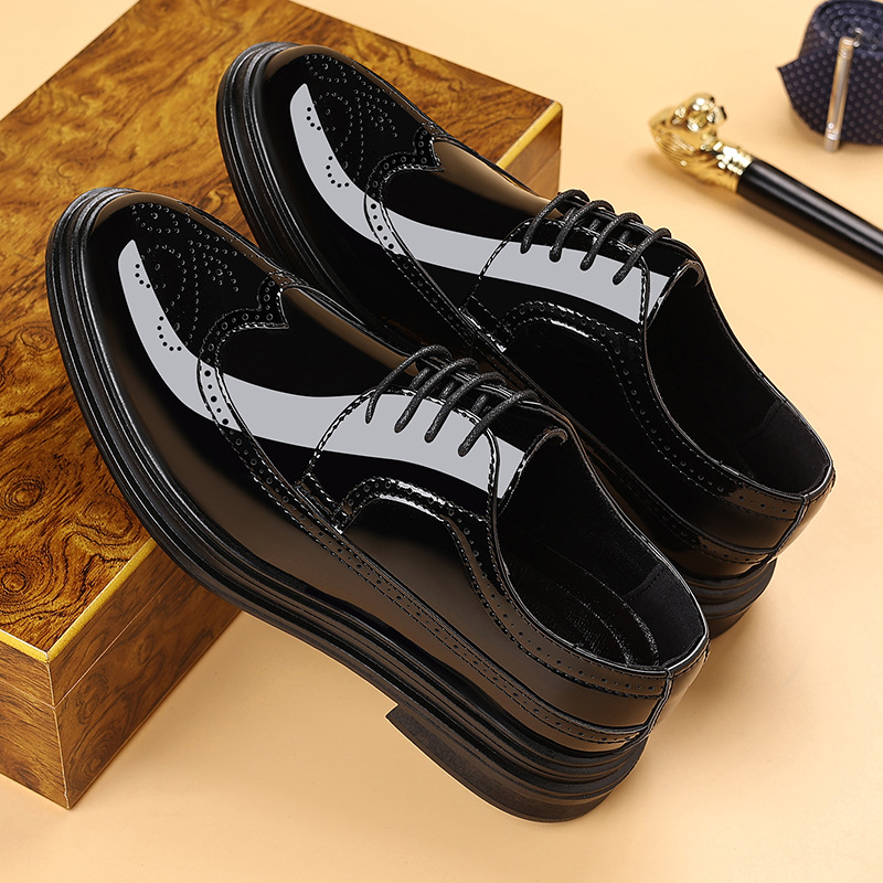 Scarpe eleganti da uomo in ver - Oxford Shoes Brogue recensione e prezzo