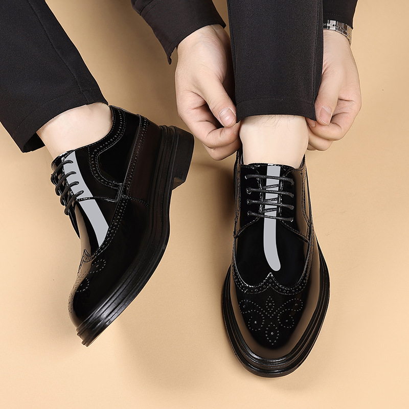 Scarpe eleganti da uomo in ver - Oxford Shoes Brogue recensione e prezzo