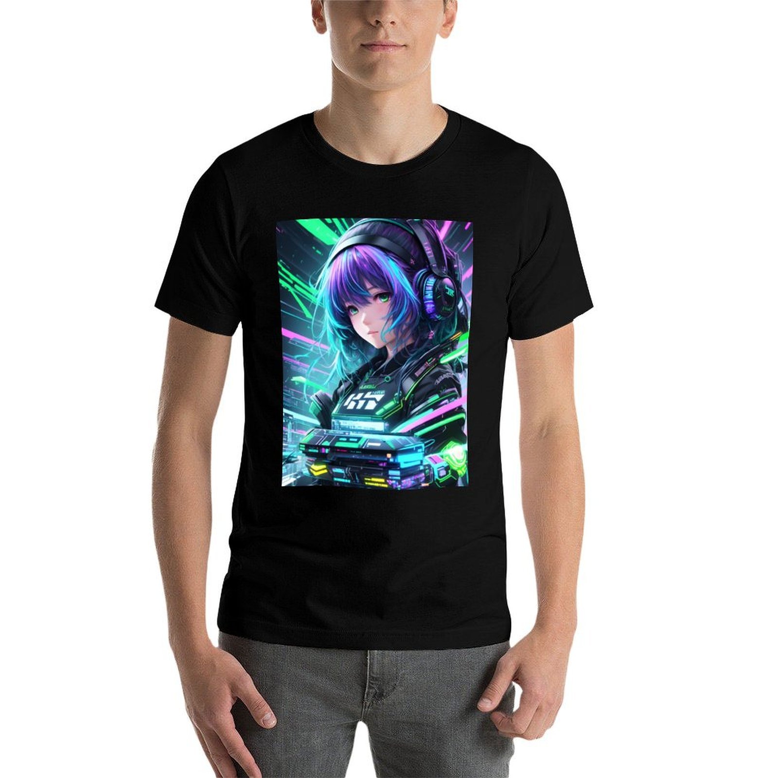 Hacker Girl - T-shirt Cyberpun - Mens Fashion Hacks recensione e prezzo