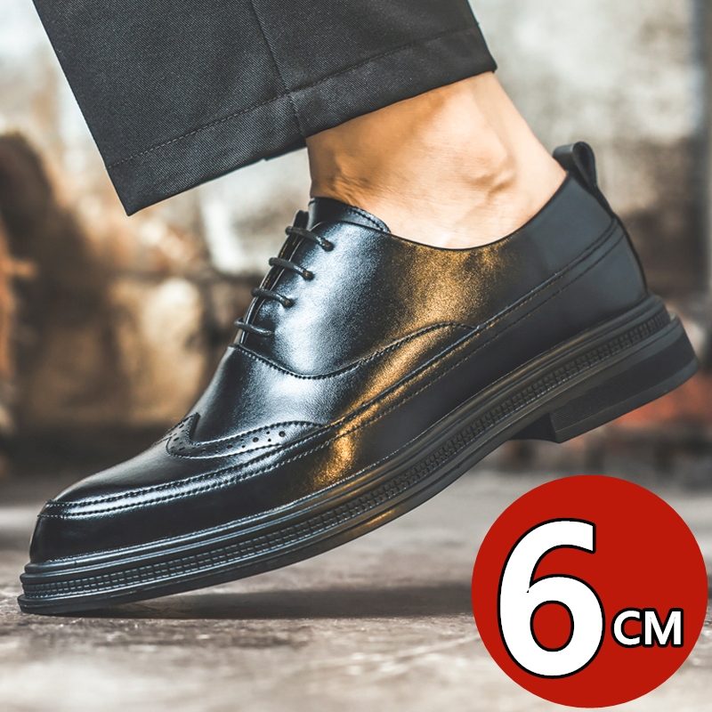 Scarpe da uomo in pelle con ri - Oxford Shoes Brogue recensione e prezzo