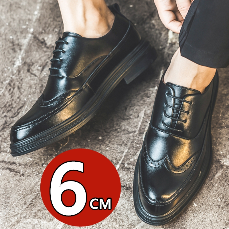 Scarpe da uomo in pelle con ri - Oxford Shoes Brogue recensione e prezzo