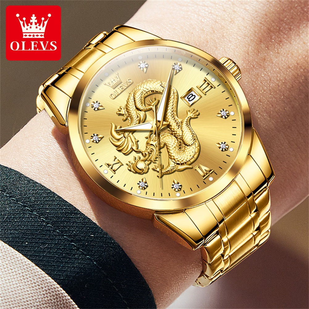 OLEVS 3619 Orologio da uomo Or - Mens Fashion In 1920 recensione e prezzo