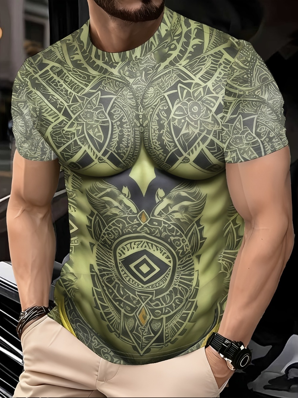 T-shirt da uomo sportiva trasp - Muscle Tee Workout recensione e prezzo
