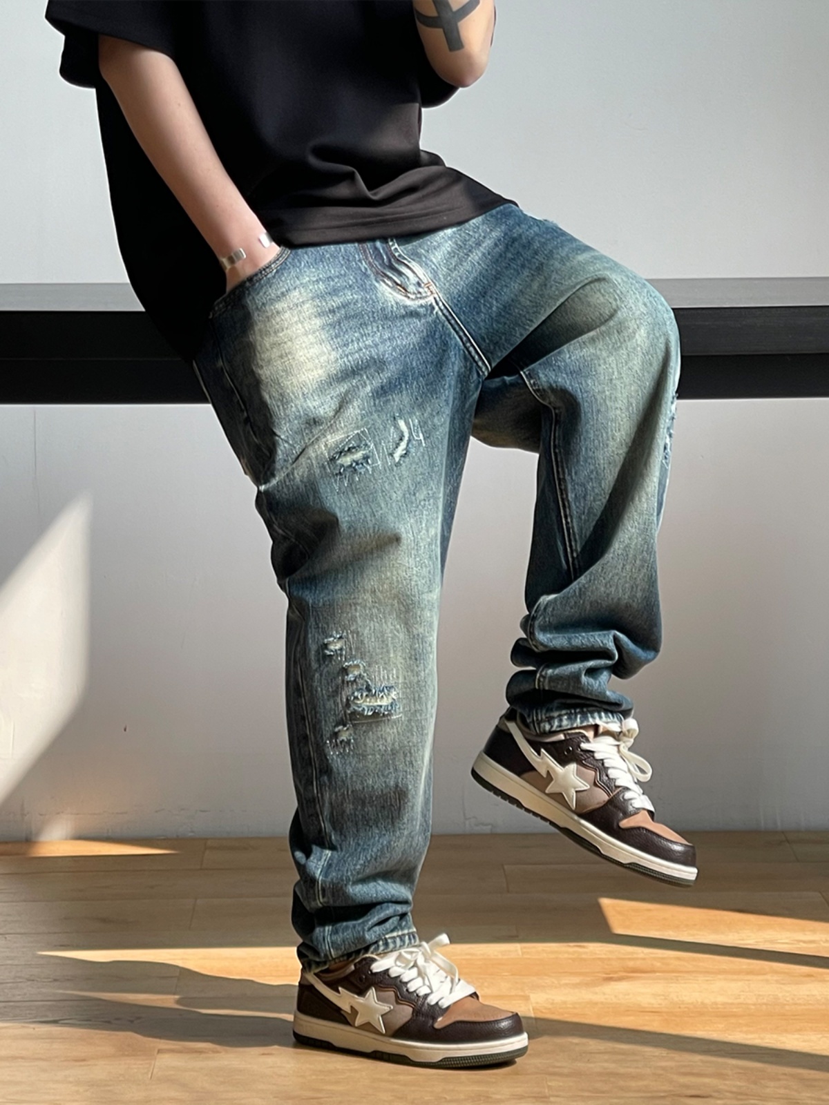 Jeans larghi strappati alla mo - Men'S Fashion With Baggy Jeans recensione e prezzo