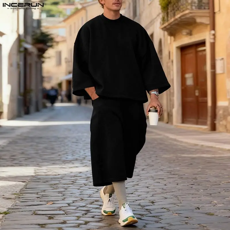 Completi da uomo INCERUN, tint - Men'S Fashion Loose Pants recensione e prezzo