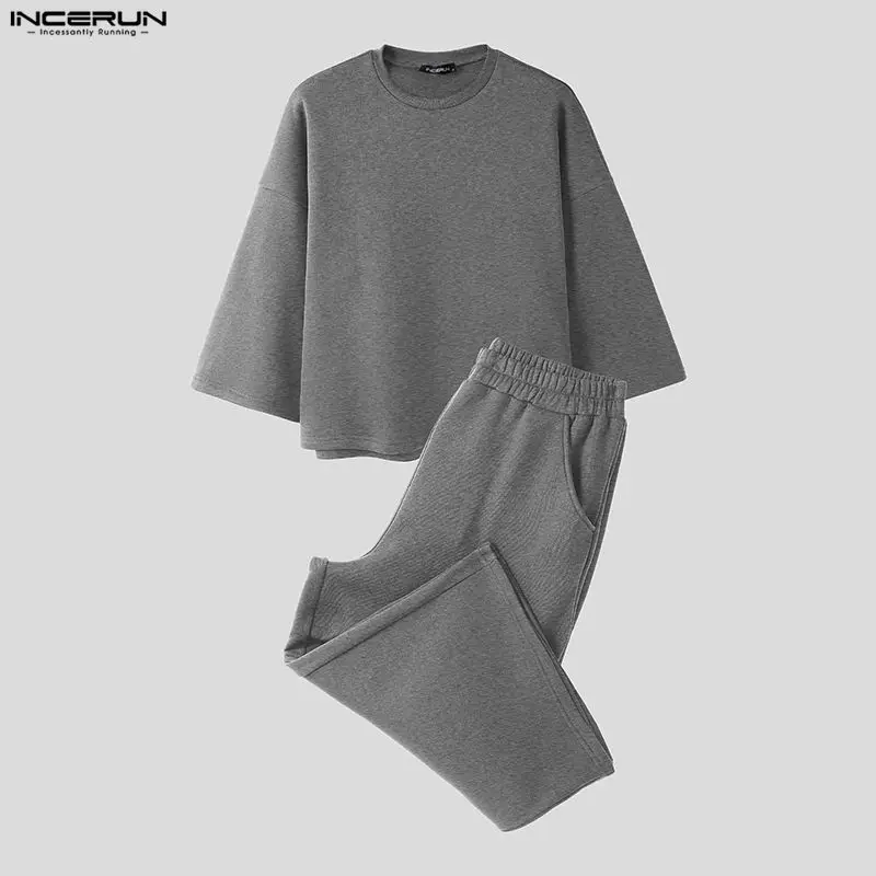 Completi da uomo INCERUN, tint - Men'S Fashion Loose Pants recensione e prezzo