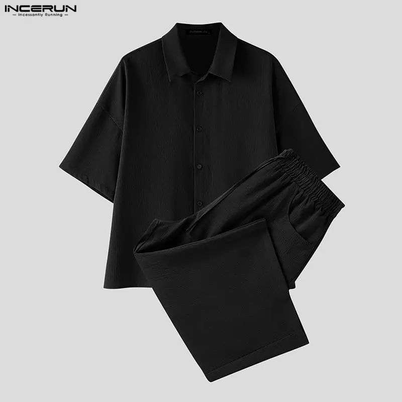 INCERUN Completi da Uomo: Set  - Men'S Fashion Loose Pants recensione e prezzo