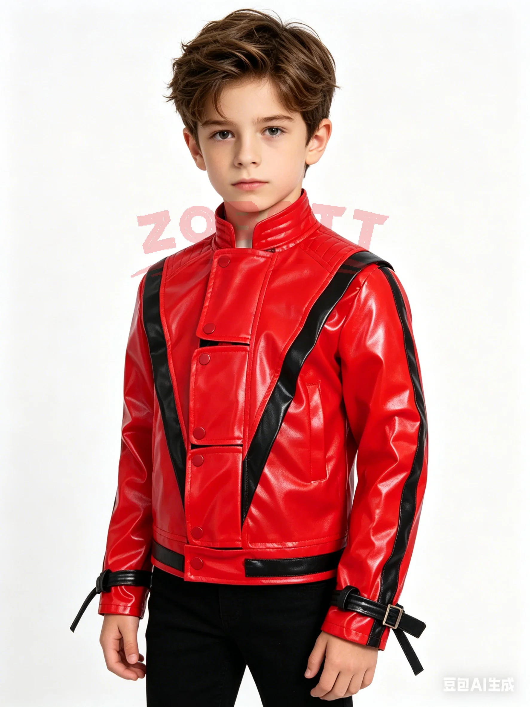 Giacca in Pelle Rossa Michael  - Men'S Fashion Leather Jacket recensione e prezzo