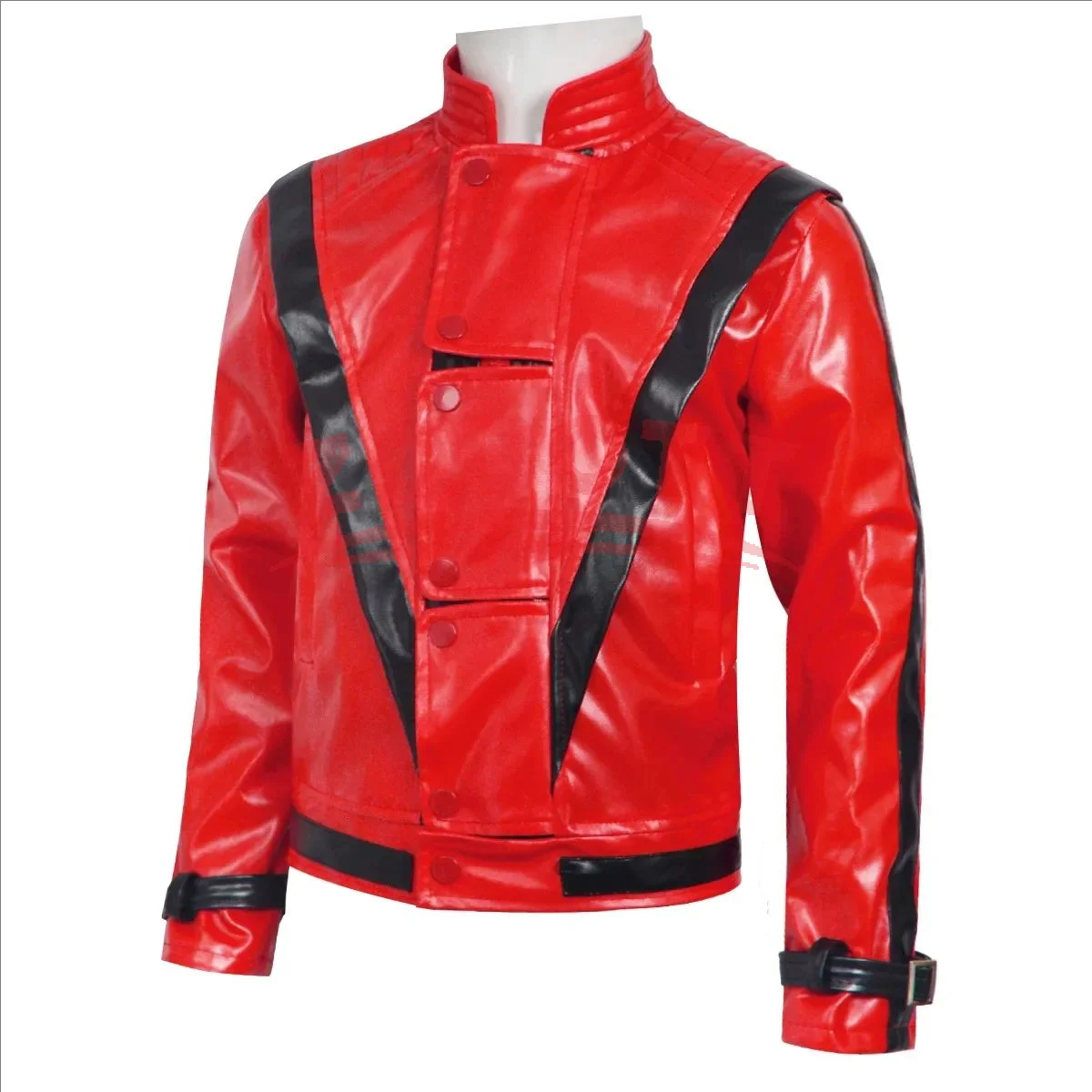 Giacca in Pelle Rossa Michael  - Men'S Fashion Leather Jacket recensione e prezzo