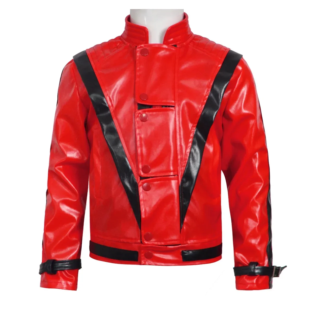 Giacca in Pelle Rossa Michael  - Men'S Fashion Leather Jacket recensione e prezzo