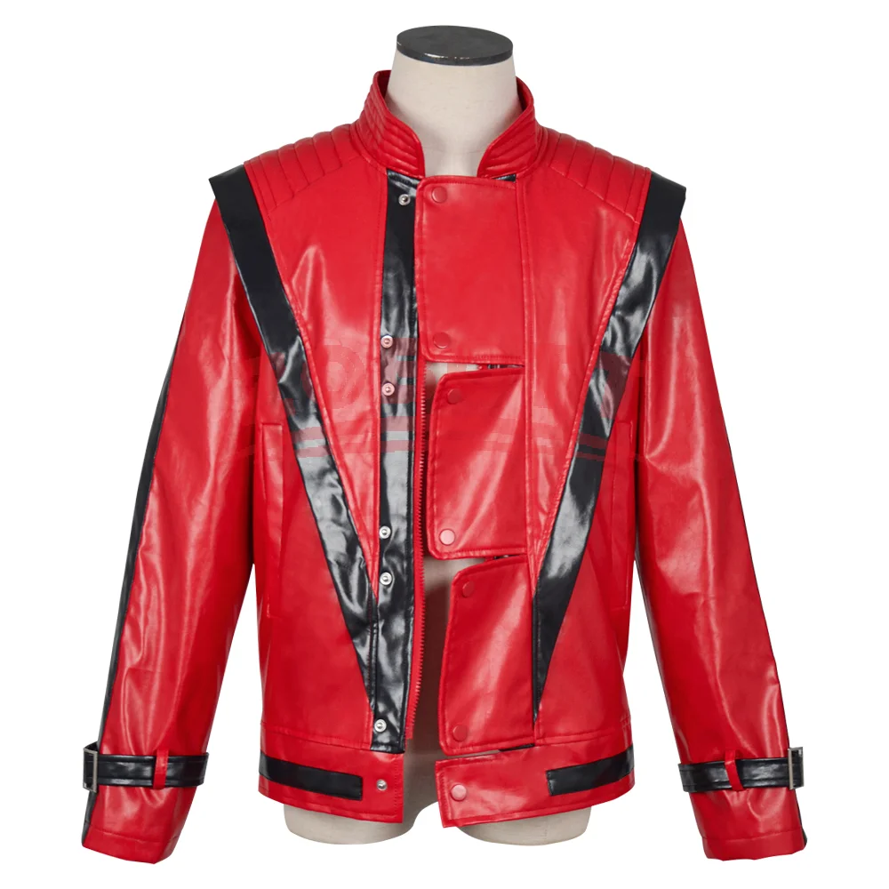 Giacca in Pelle Rossa Michael  - Men'S Fashion Leather Jacket recensione e prezzo