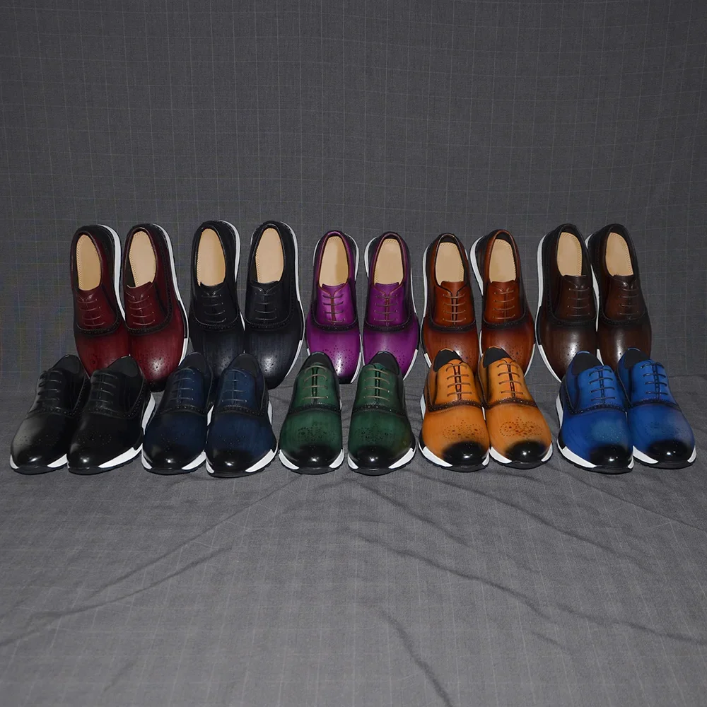 Scarpe da ginnastica Oxford in - Oxford Shoes Brogue recensione e prezzo
