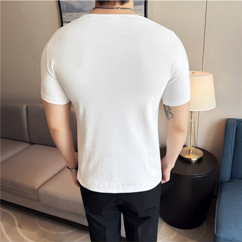 T-shirt Henley slim fit da uom - Muscle Tee Workout recensione e prezzo