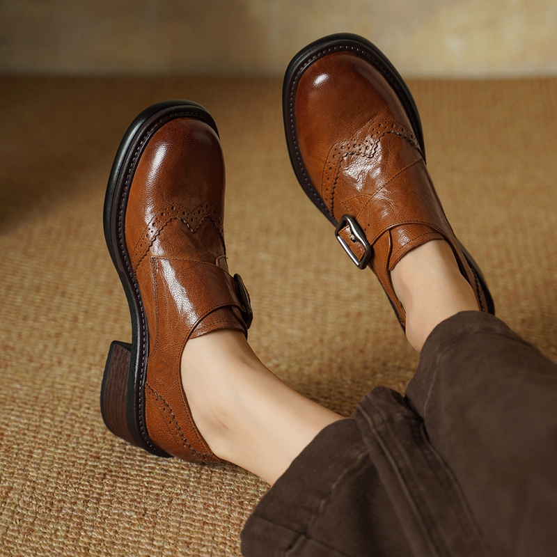 Nuove Scarpe Brogue con Fibbia - Oxford Shoes Brogue recensione e prezzo