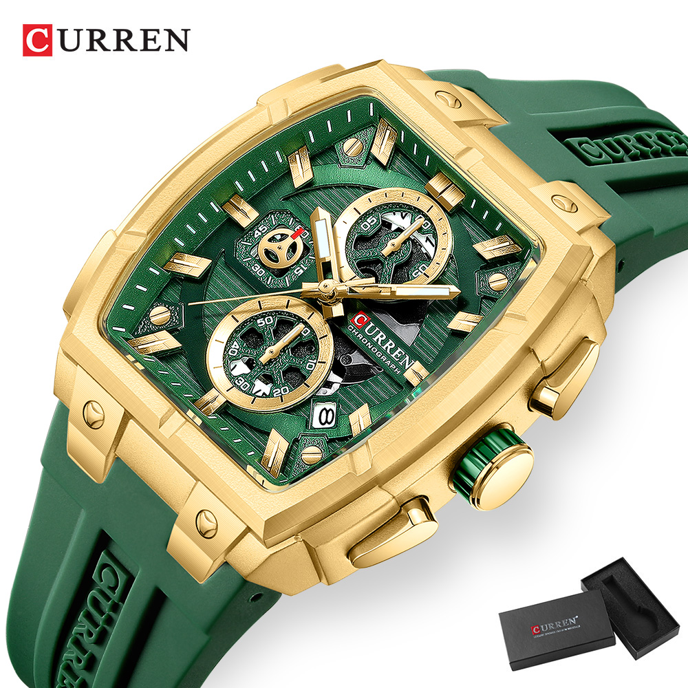 CURREN Orologio vintage di lus - Mens Fashion Watch recensione e prezzo