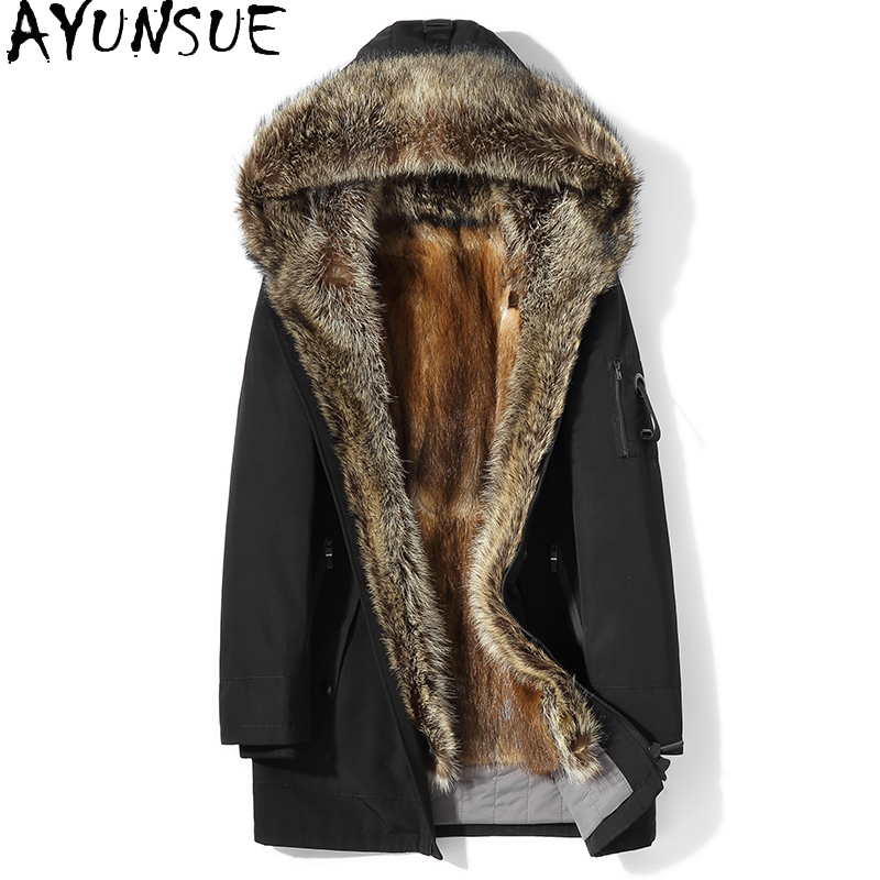 AYUNSUE Moda Caldo Parka da Uo - Men'S Fashion Zipper Jacket recensione e prezzo