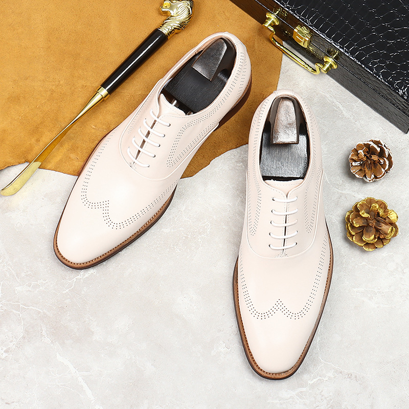 Scarpe Brogue bianche Concise  - Oxford Shoes Brogue recensione e prezzo