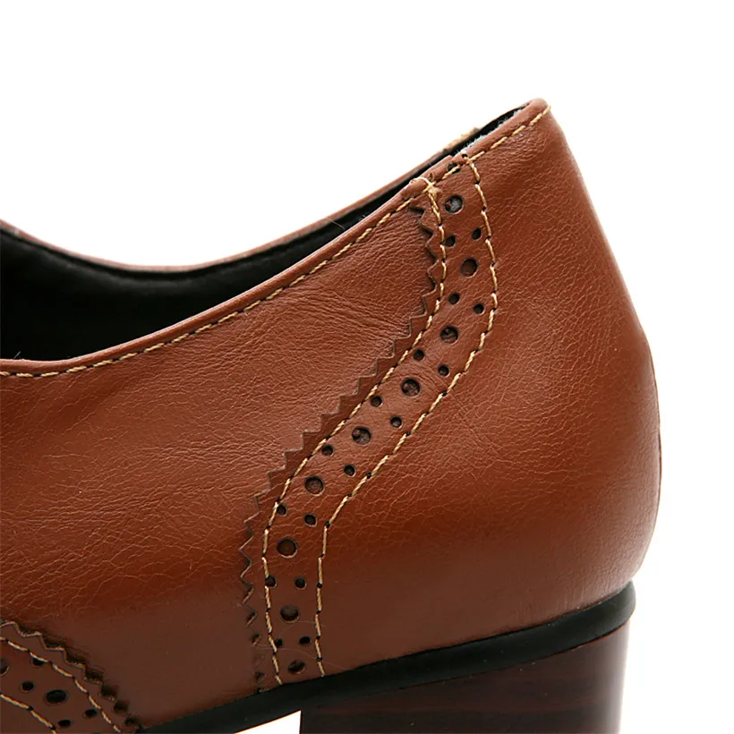 Oxford da donna britanniche Dé - Oxford Shoes Brogue recensione e prezzo