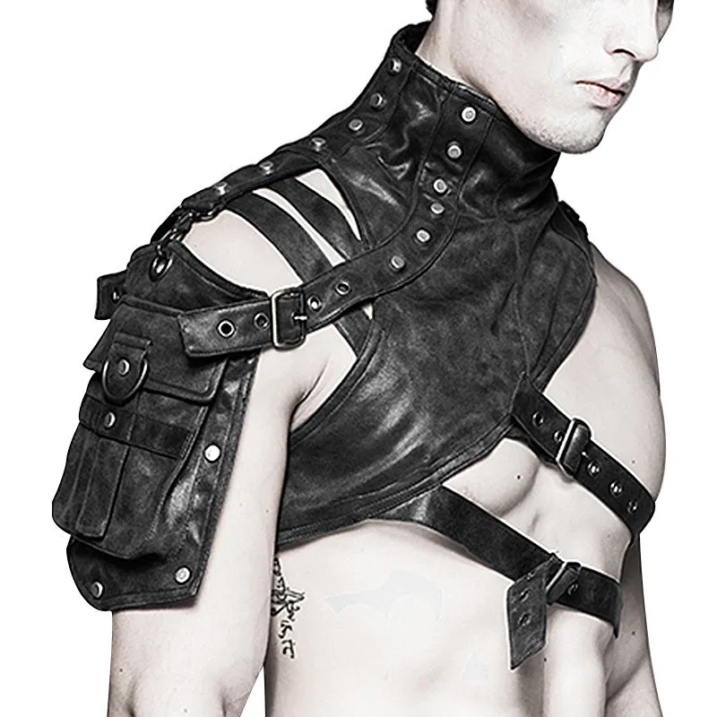 Steampunk Medievale Armatura i - Men'S Fashion Leather Jacket recensione e prezzo