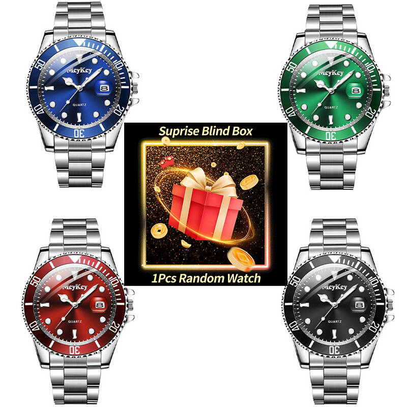 1PC Orologio misterioso a sorp - Mens Fashion Watch recensione e prezzo