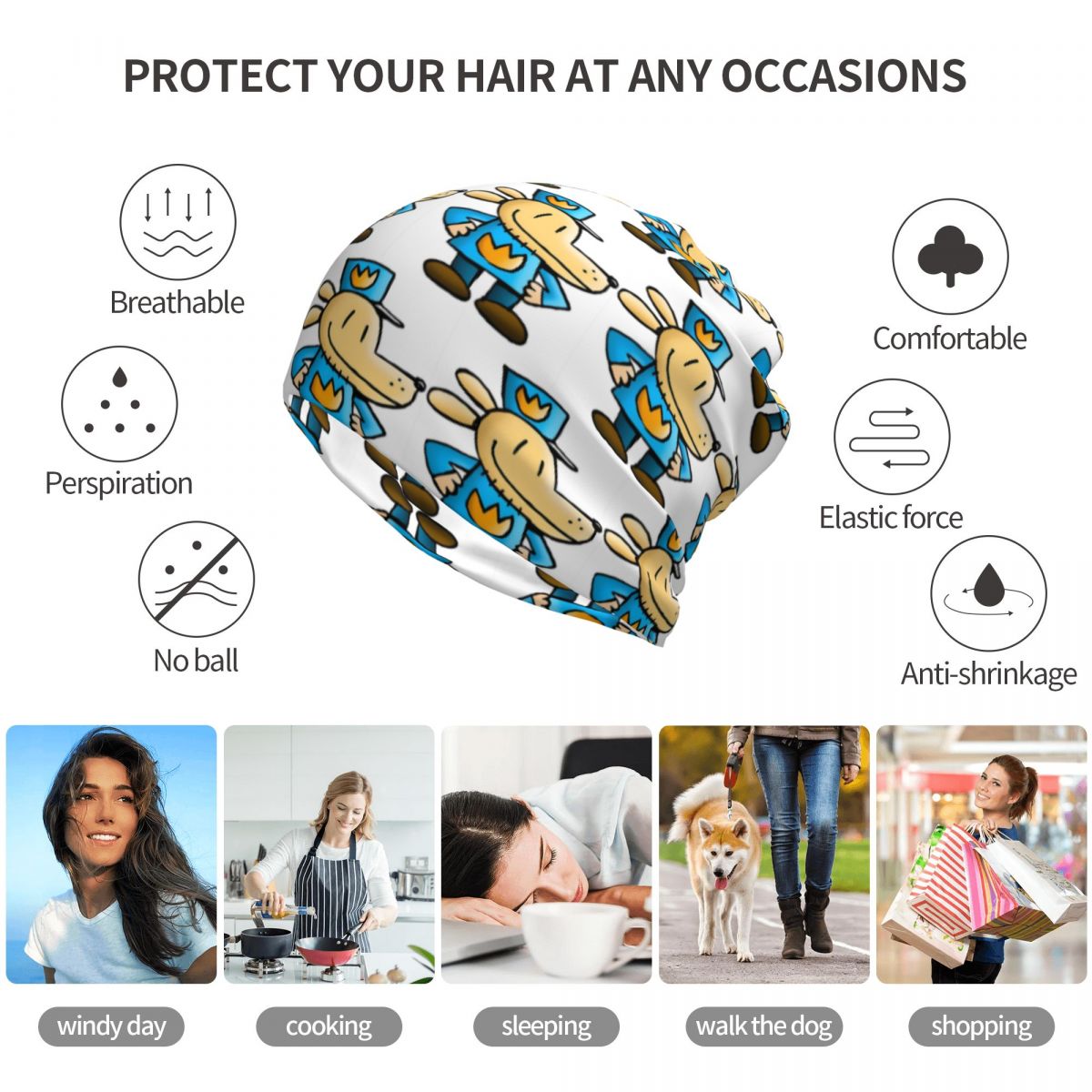 Bandana con Grafica Commedia D - Beanie Winter Hat recensione e prezzo