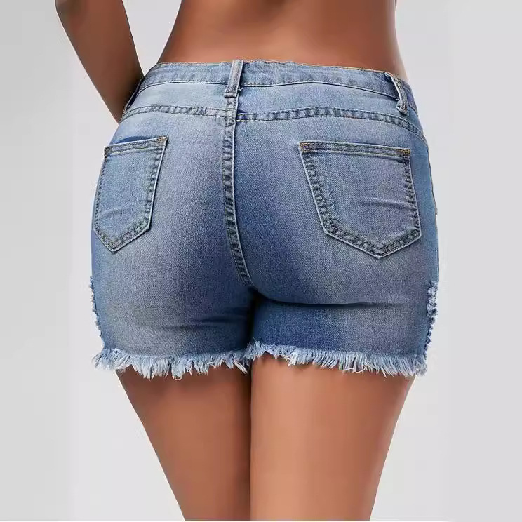 Shorts Donna Jeans Strappati V - Skinny Jeans Ripped recensione e prezzo